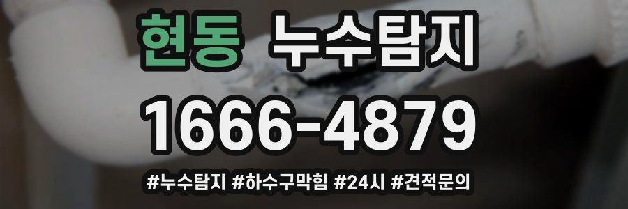 누수닥터 누수탐지