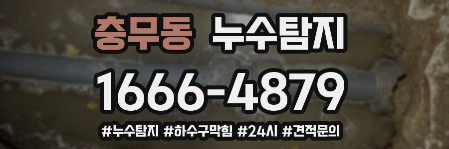 누수닥터 누수탐지