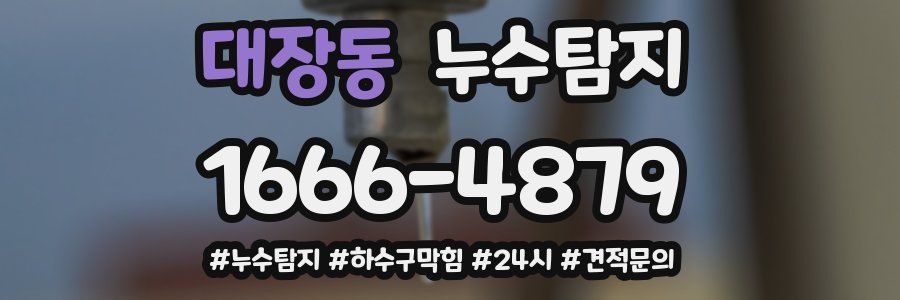 누수닥터 누수탐지