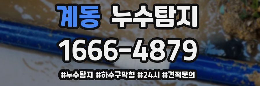 누수닥터 누수탐지
