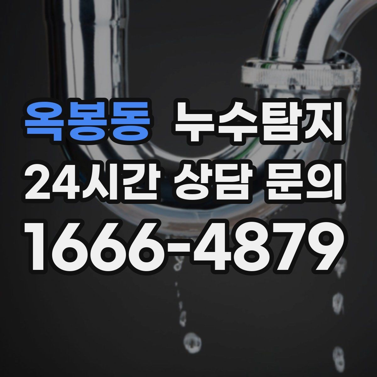 옥봉동 누수탐지 의심될 때 빠른 해결을 위한 해답