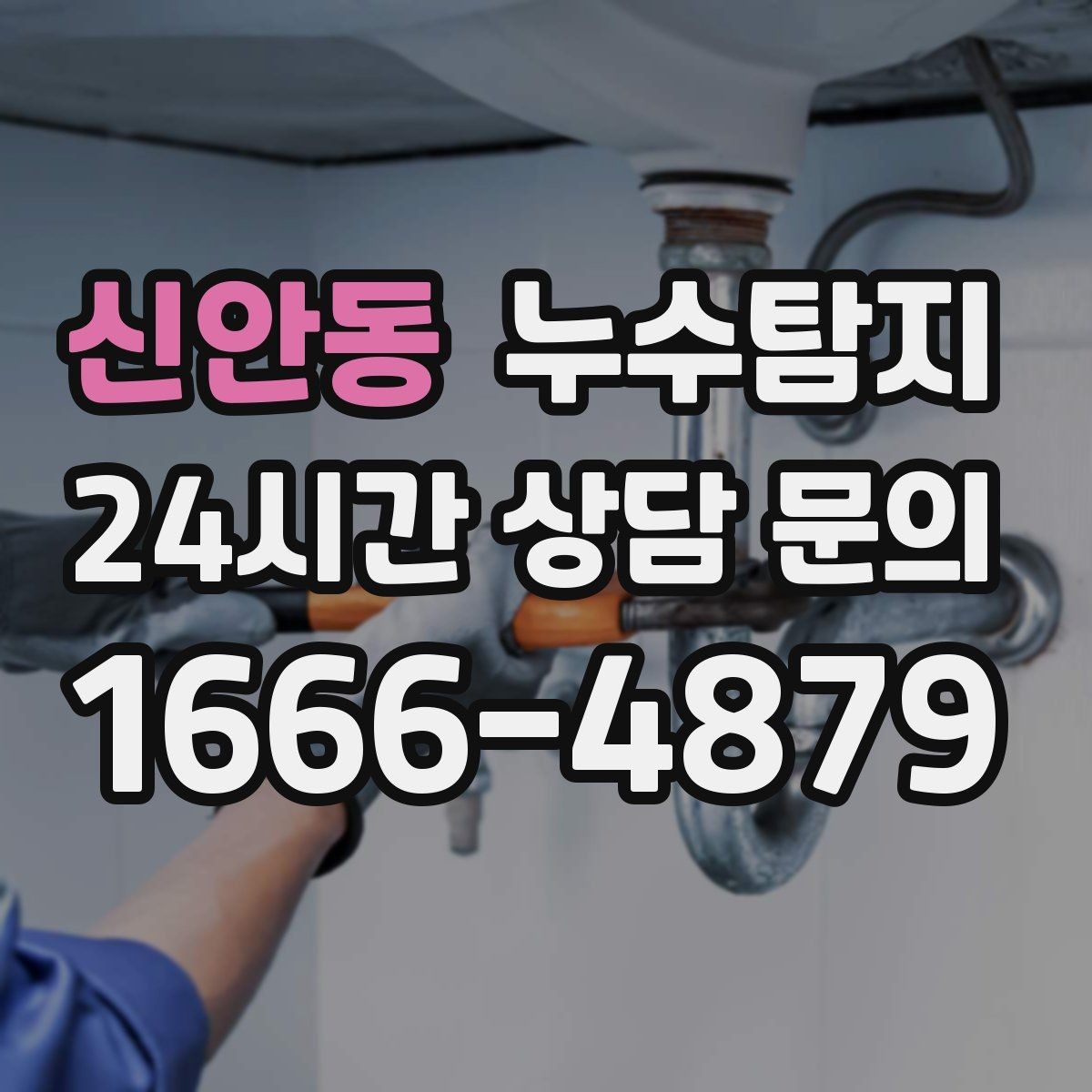 신안동 누수탐지 몰딩 틈새 습기 원인 추적