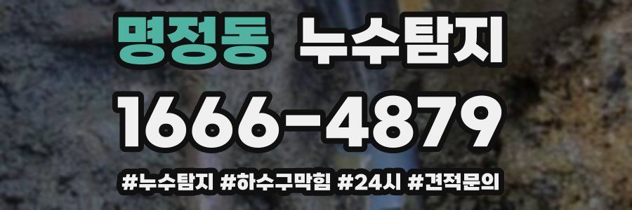 누수닥터 누수탐지