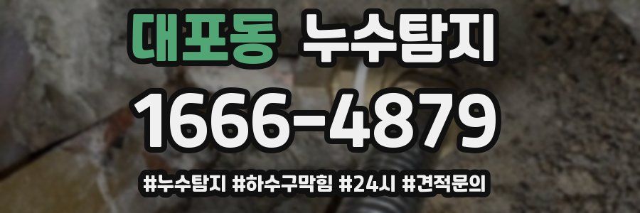 누수닥터 누수탐지