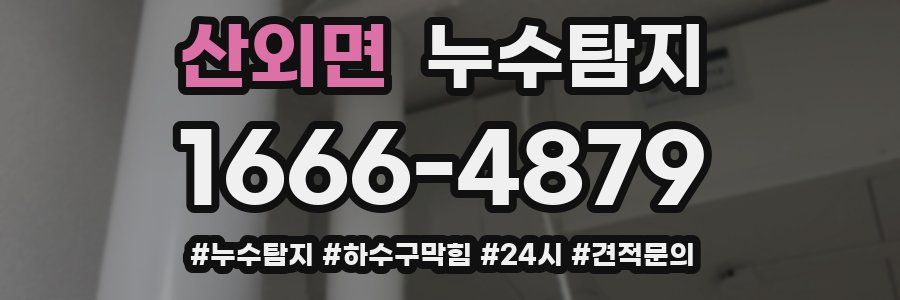 누수닥터 누수탐지