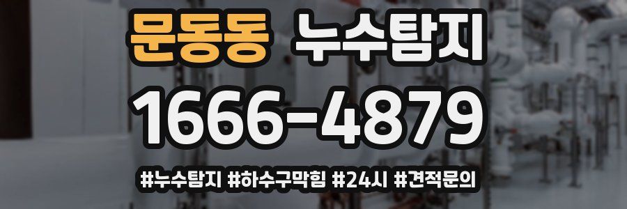 누수닥터 누수탐지