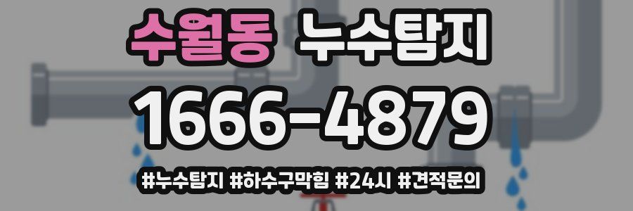 누수닥터 누수탐지
