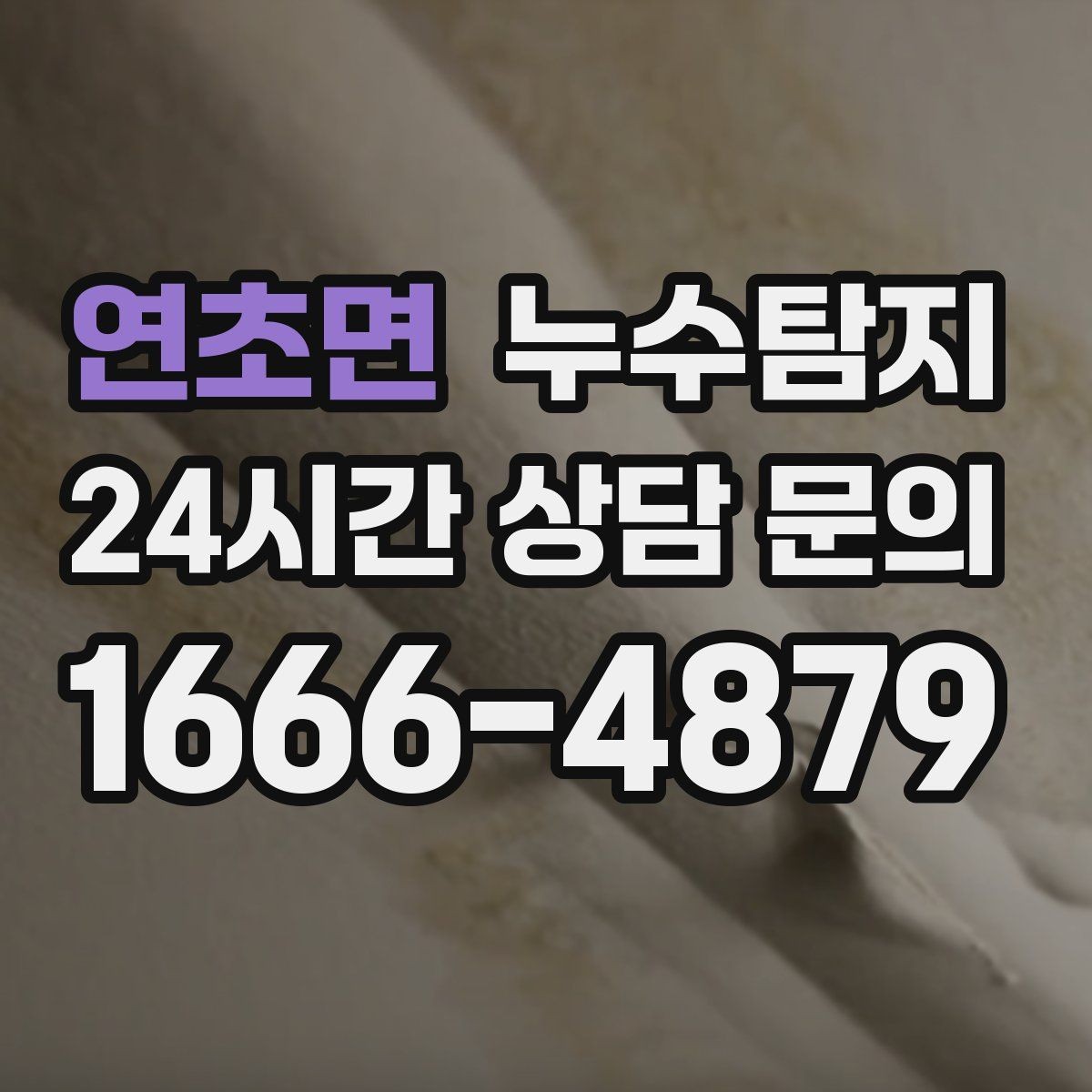 연초면 누수탐지 주말 점검으로 끝낸 응급 상황
