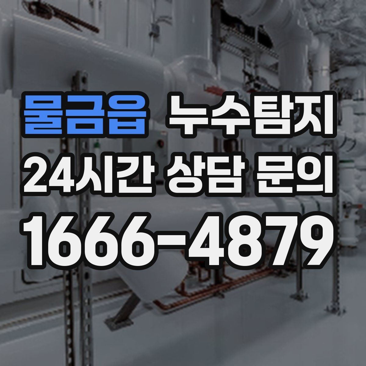 물금읍 누수탐지 지하주차장 물고임 원인 분석