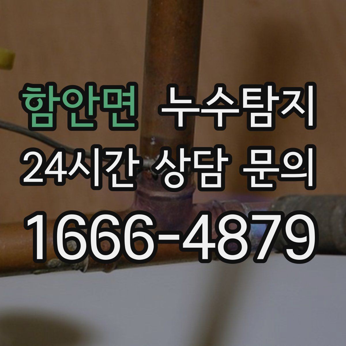 함안면 누수탐지 우리 집 맞춤 복구 설계