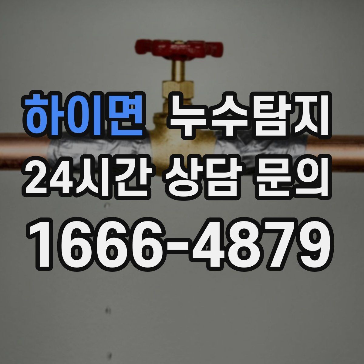 하이면 누수탐지 단열 결로와 누수 구분 진단