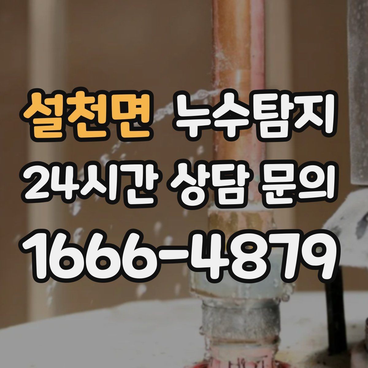 설천면 누수탐지 수도요금 폭탄을 막는 진단 방법