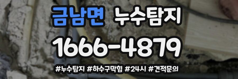 누수닥터 누수탐지