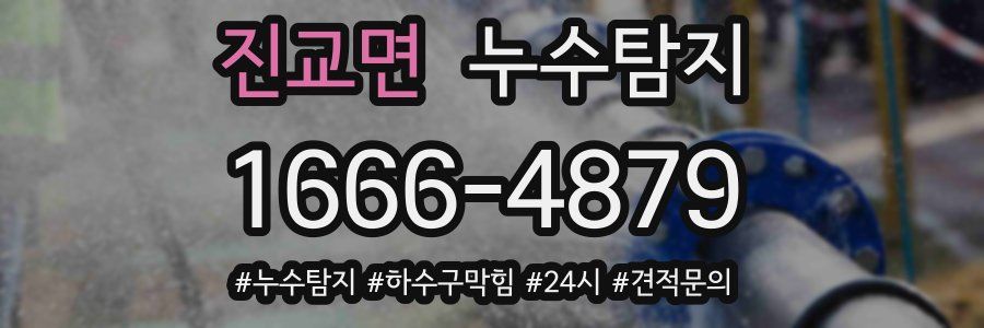 누수닥터 누수탐지