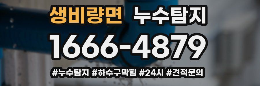 누수닥터 누수탐지