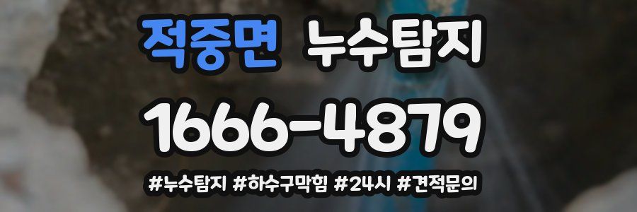 누수닥터 누수탐지