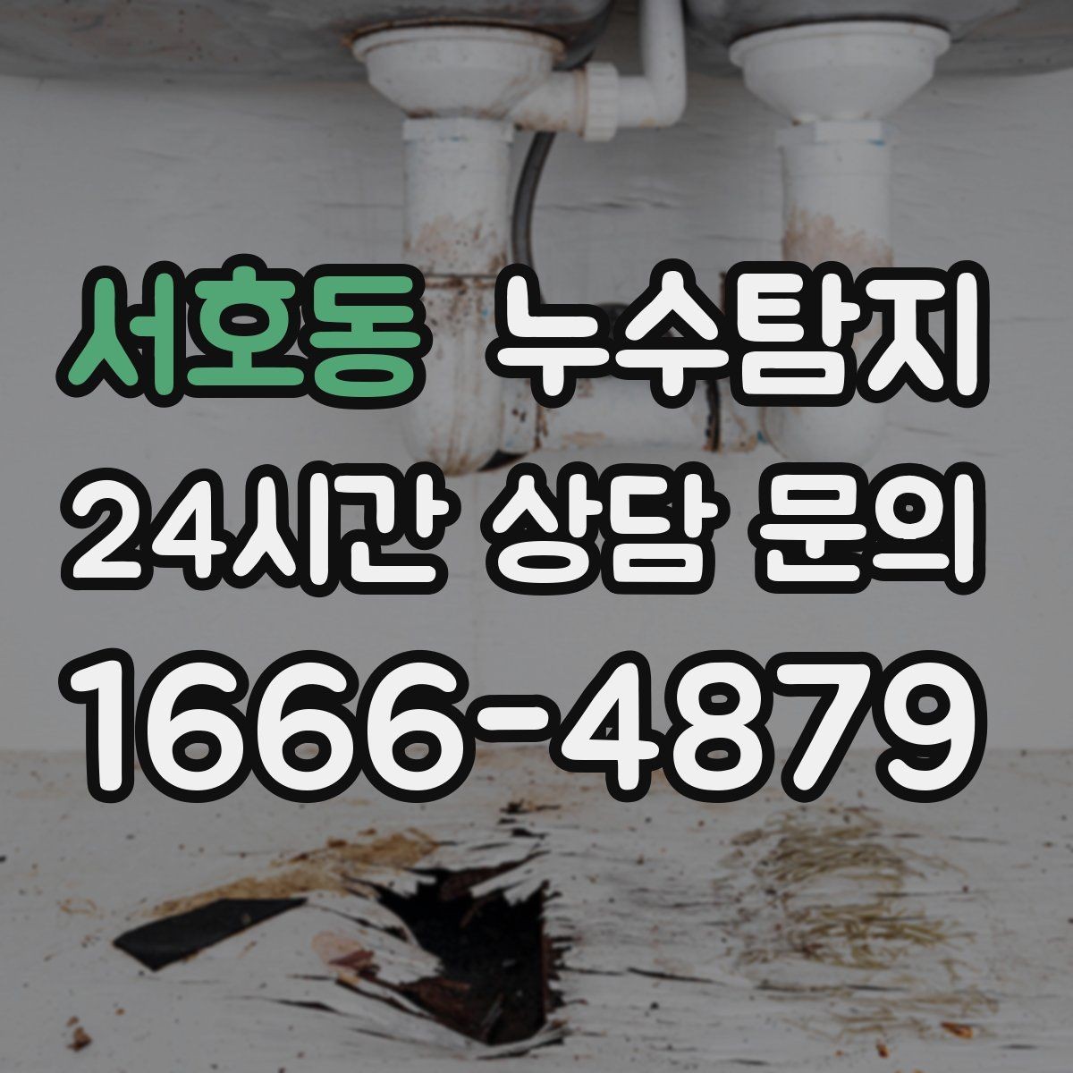 서호동 누수탐지 욕실 주방 배관 누수 점검