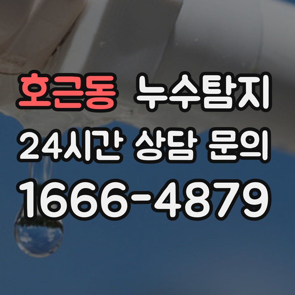 호근동 누수탐지 지붕 방수 수명 체크 노하우