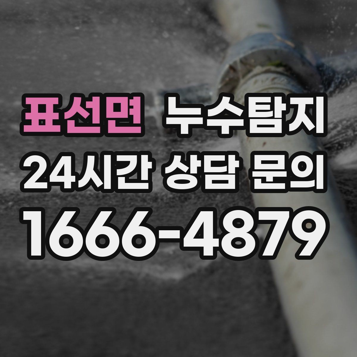 표선면 누수탐지 베란다 파티션 하부 점검