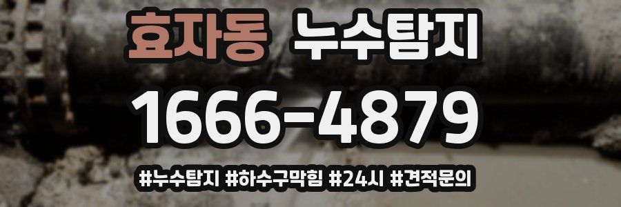 누수닥터 누수탐지