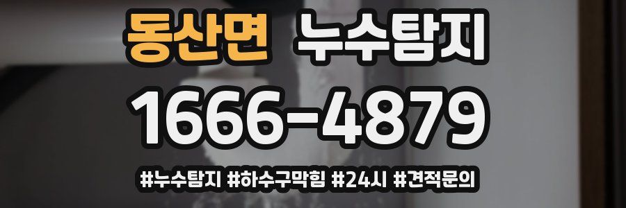 누수닥터 누수탐지