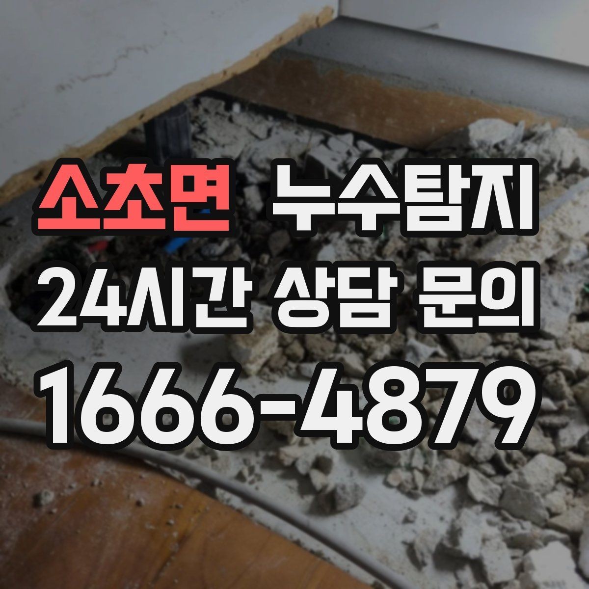 소초면 누수탐지 옥상 배수 드레인 청결 유지