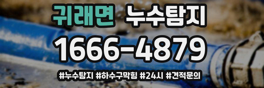 누수닥터 누수탐지