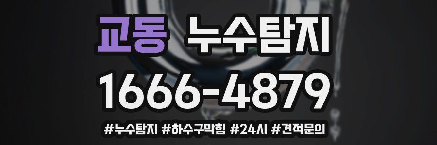 누수닥터 누수탐지