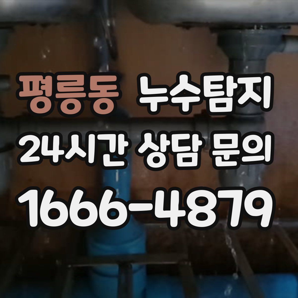 평릉동 누수탐지 청소보다 근본 해결에 집중