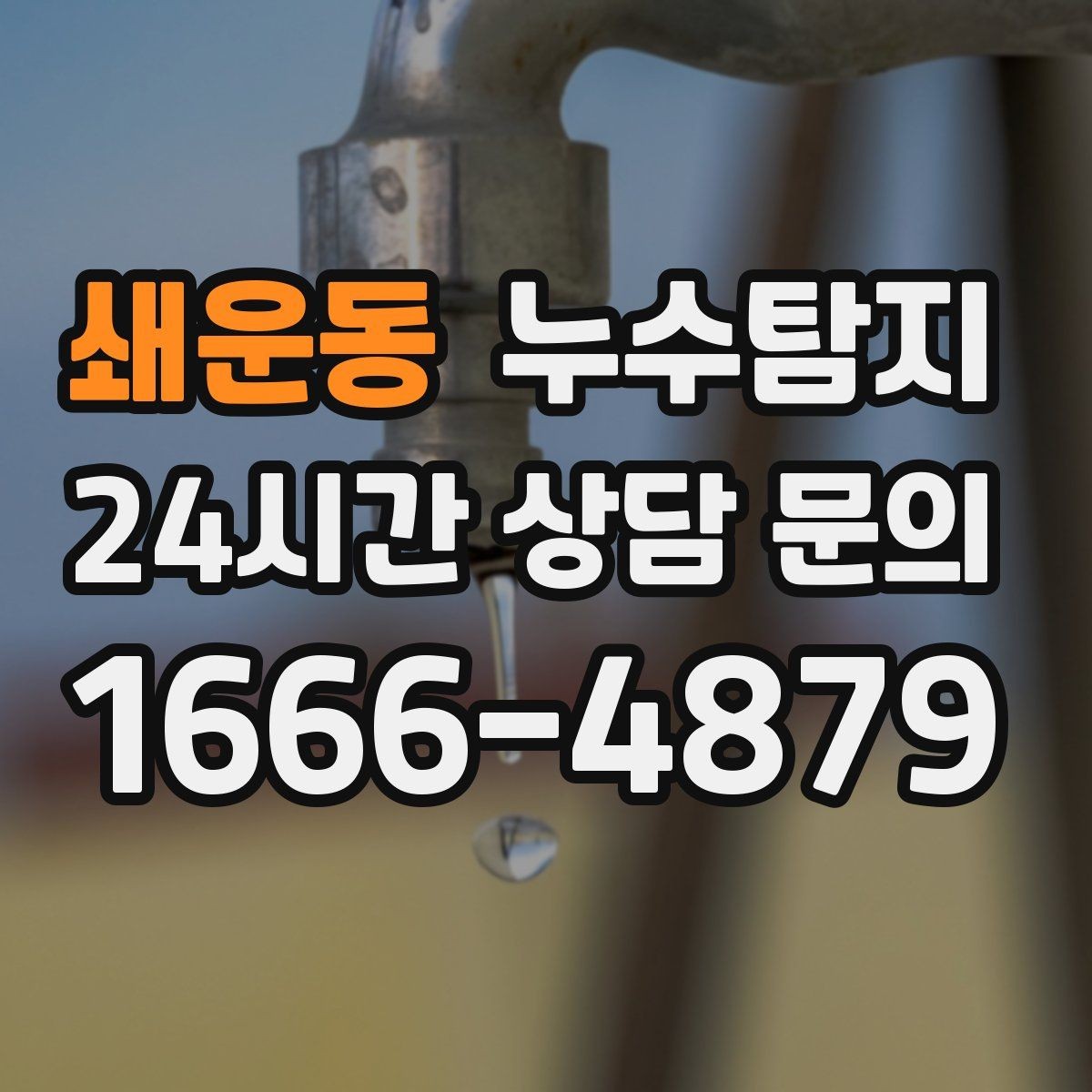 쇄운동 누수탐지 천장에서 떨어진 물방울의 기록