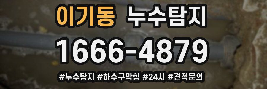 누수닥터 누수탐지