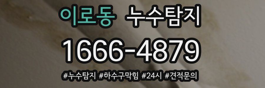 누수닥터 누수탐지