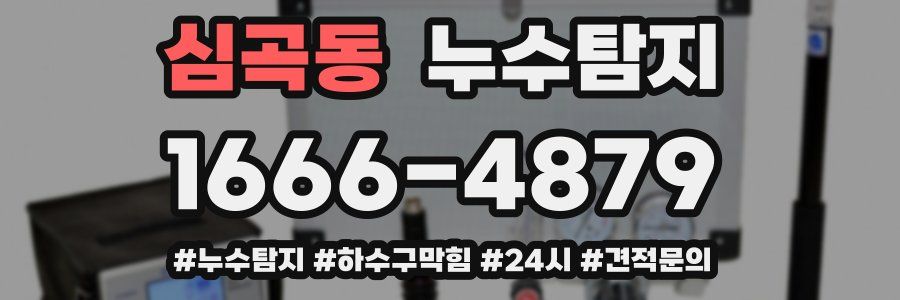 누수닥터 누수탐지