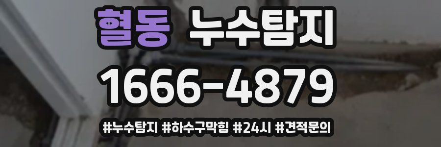 누수닥터 누수탐지