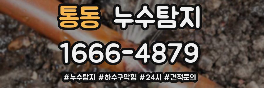 누수닥터 누수탐지