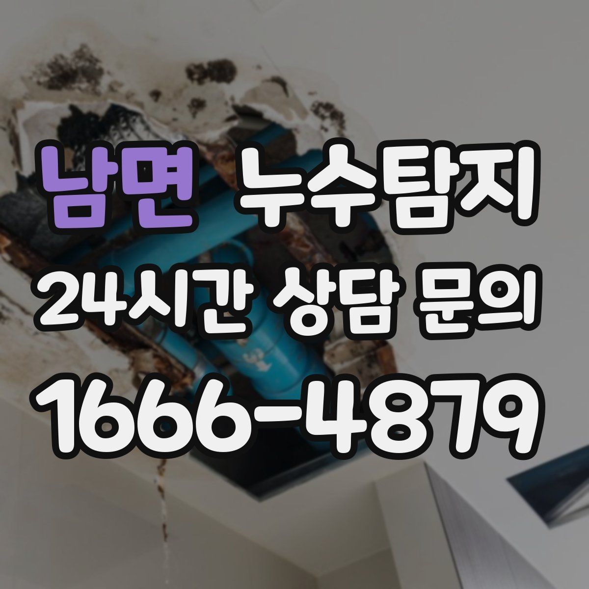 남면 누수탐지 가구 뒤 곰팡이 원인 파헤치기