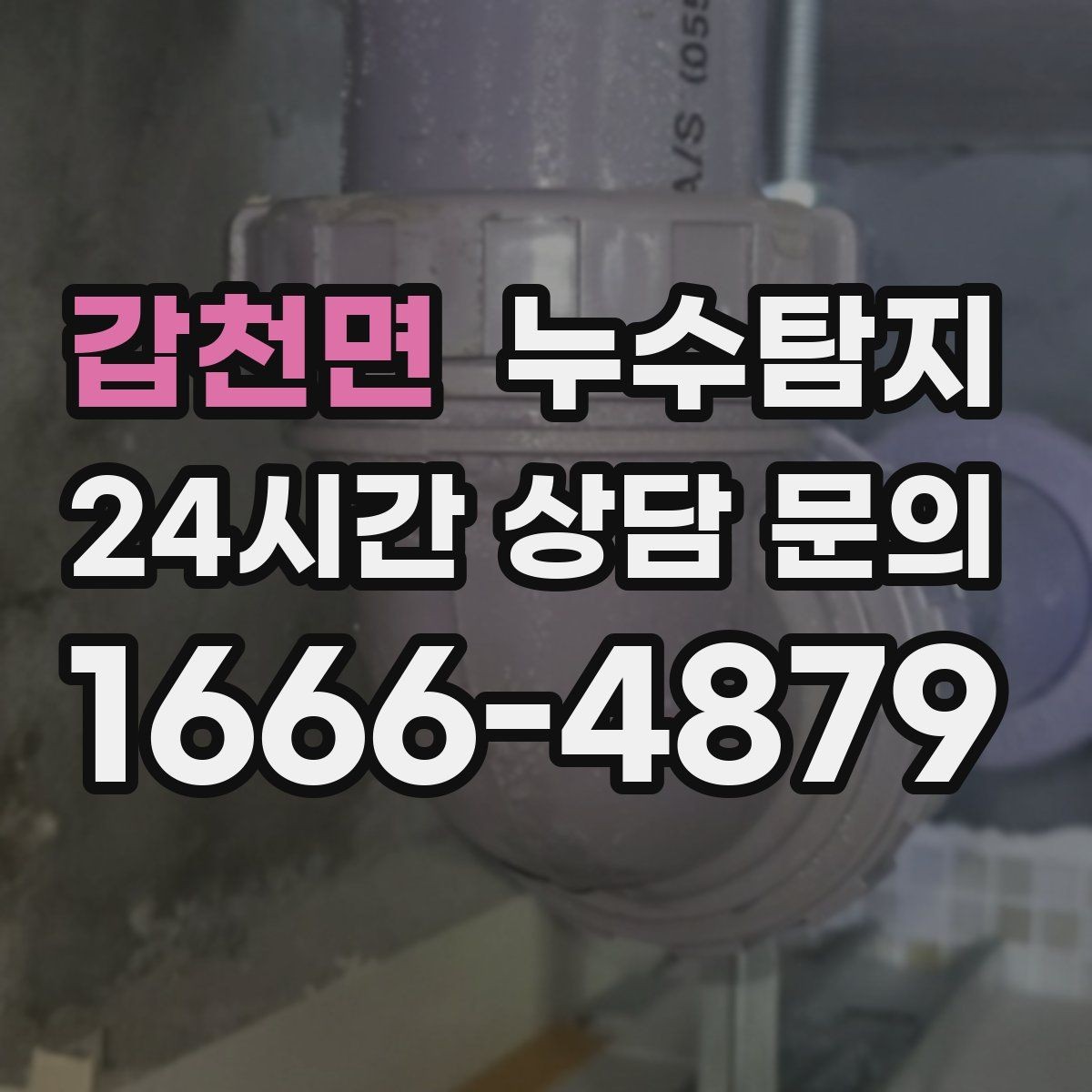 갑천면 누수탐지 가구 뒤 곰팡이 원인 파헤치기