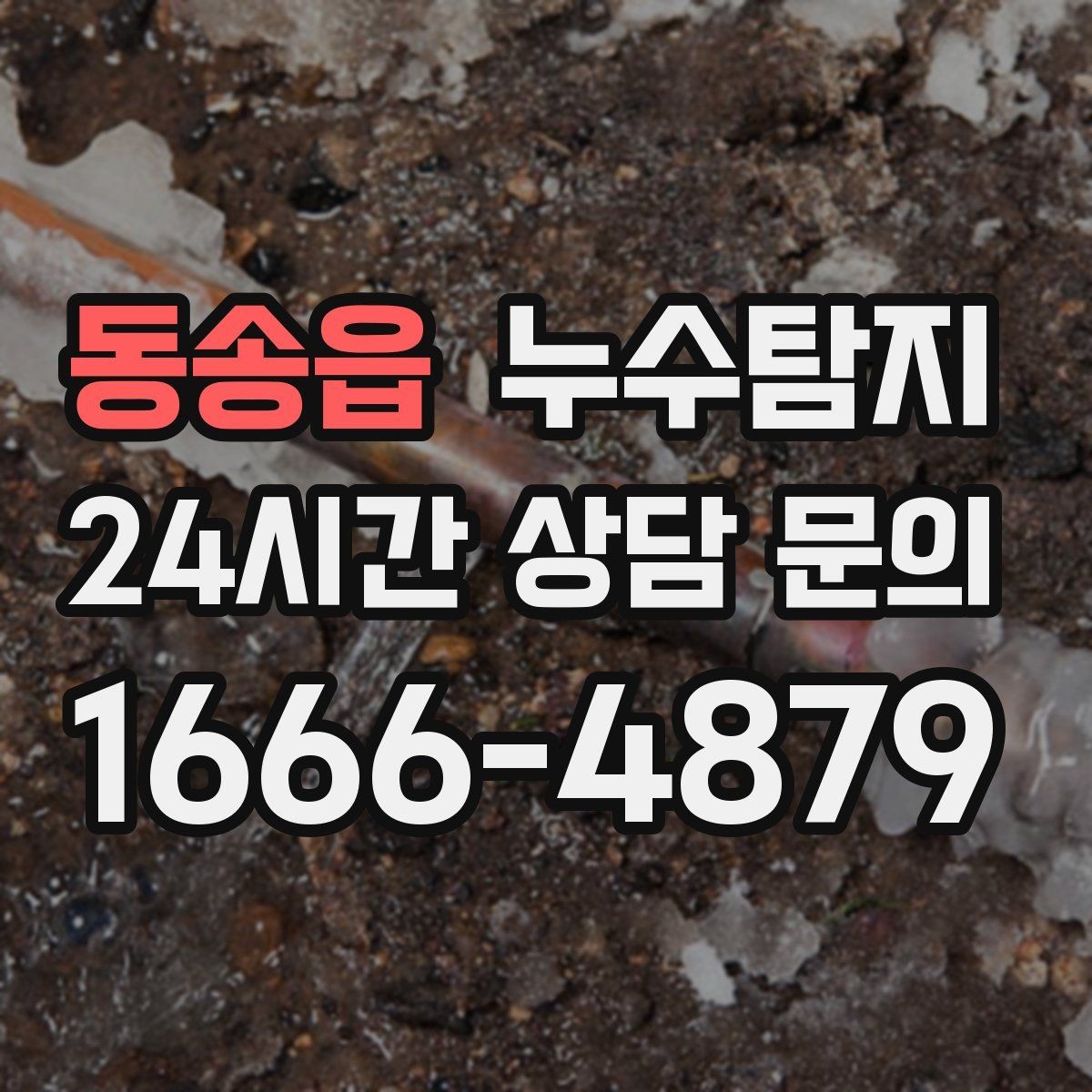 동송읍 누수탐지 사소한 증상이 준 큰 교훈