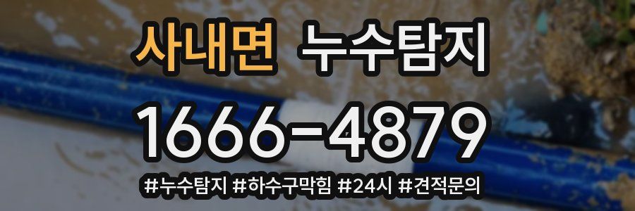 누수닥터 누수탐지