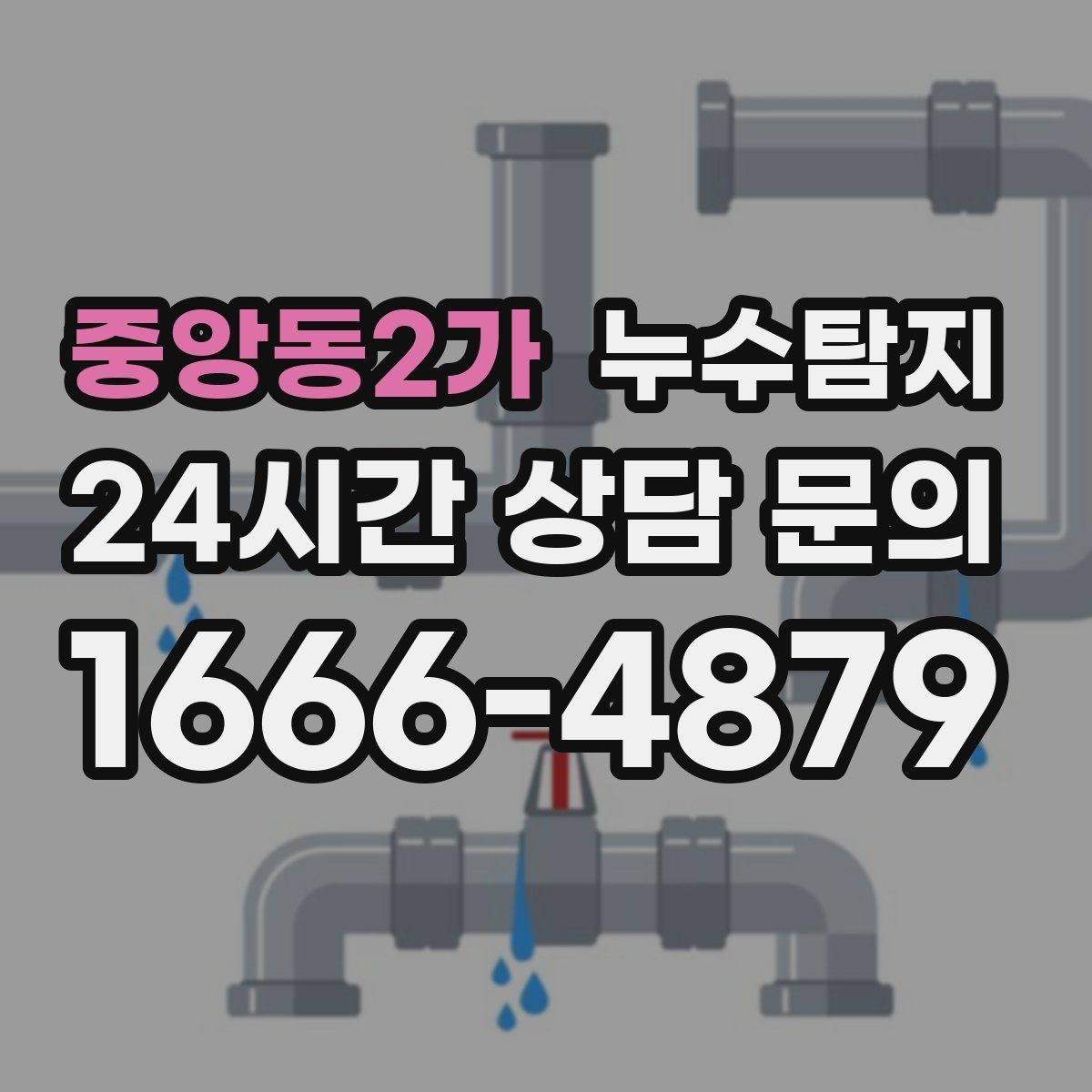 중앙동2가 누수탐지 전세 계약 전 필수 하자 점검 가이드