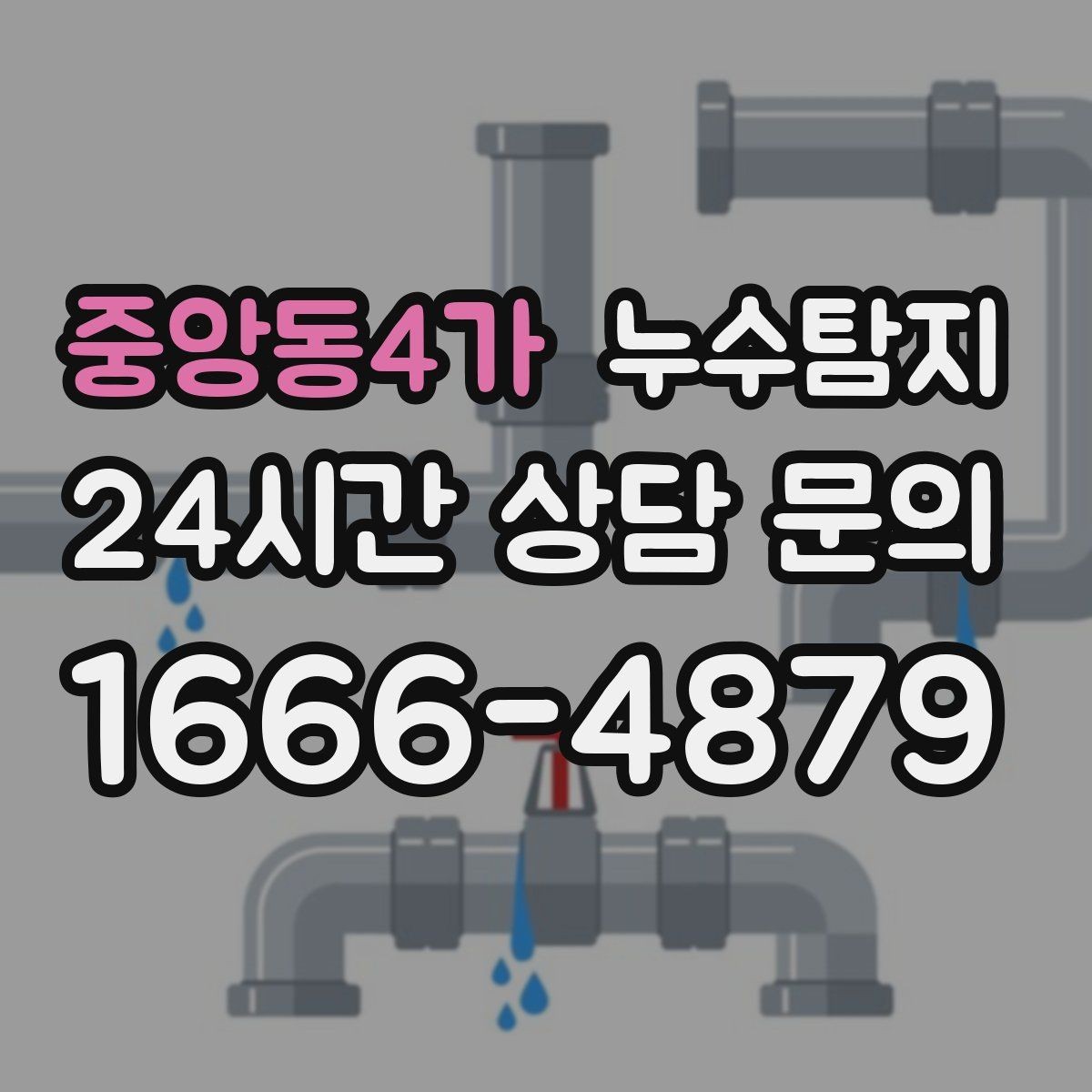중앙동4가 누수탐지 문제 해결을 위한 비용이 궁금하신가요