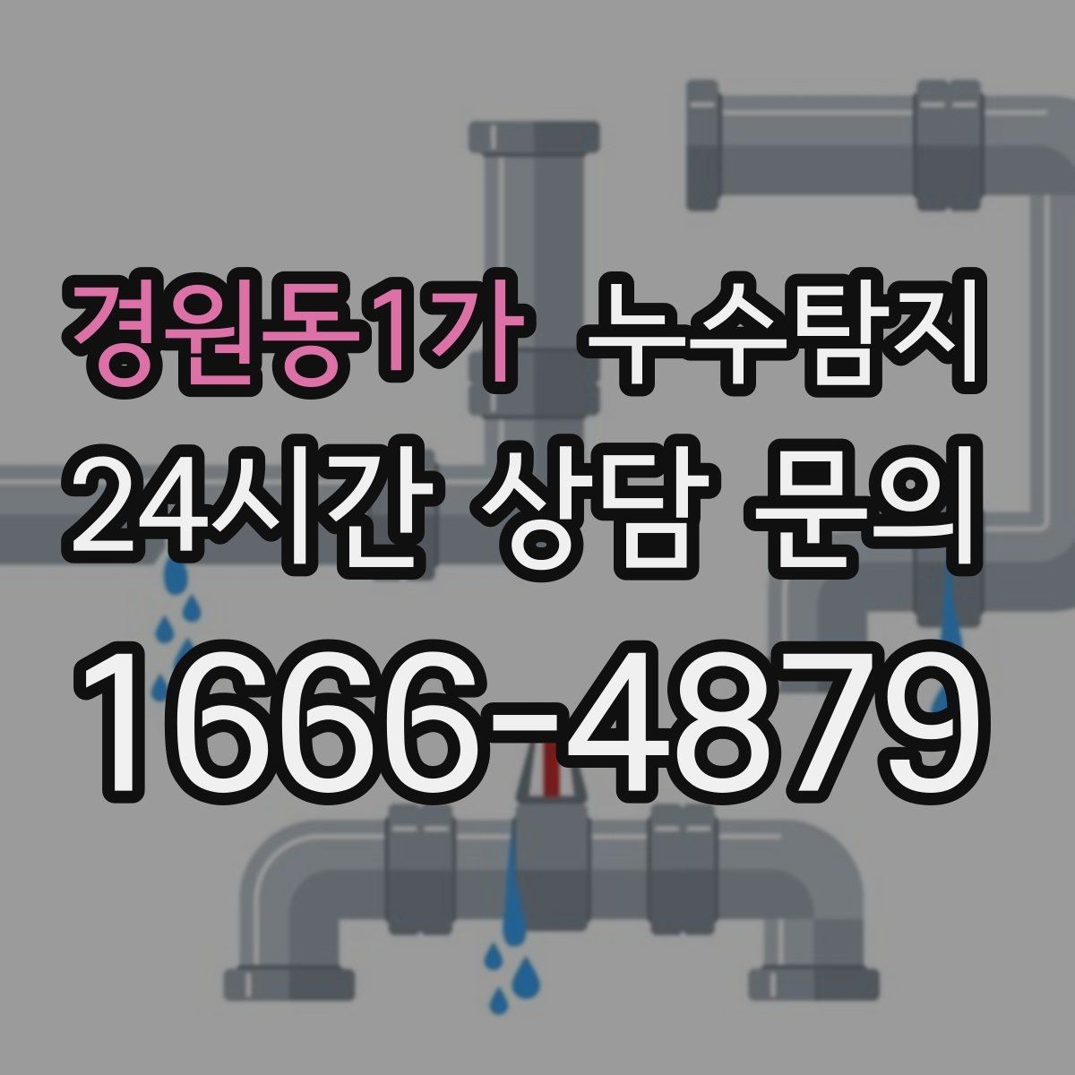 경원동1가 누수탐지 벽체 내부 소리로 찾은 단서