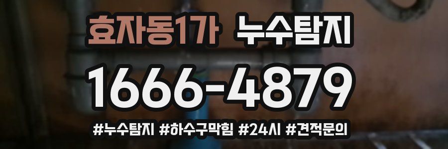 누수닥터 누수탐지