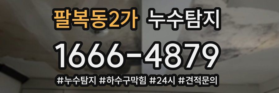누수닥터 누수탐지