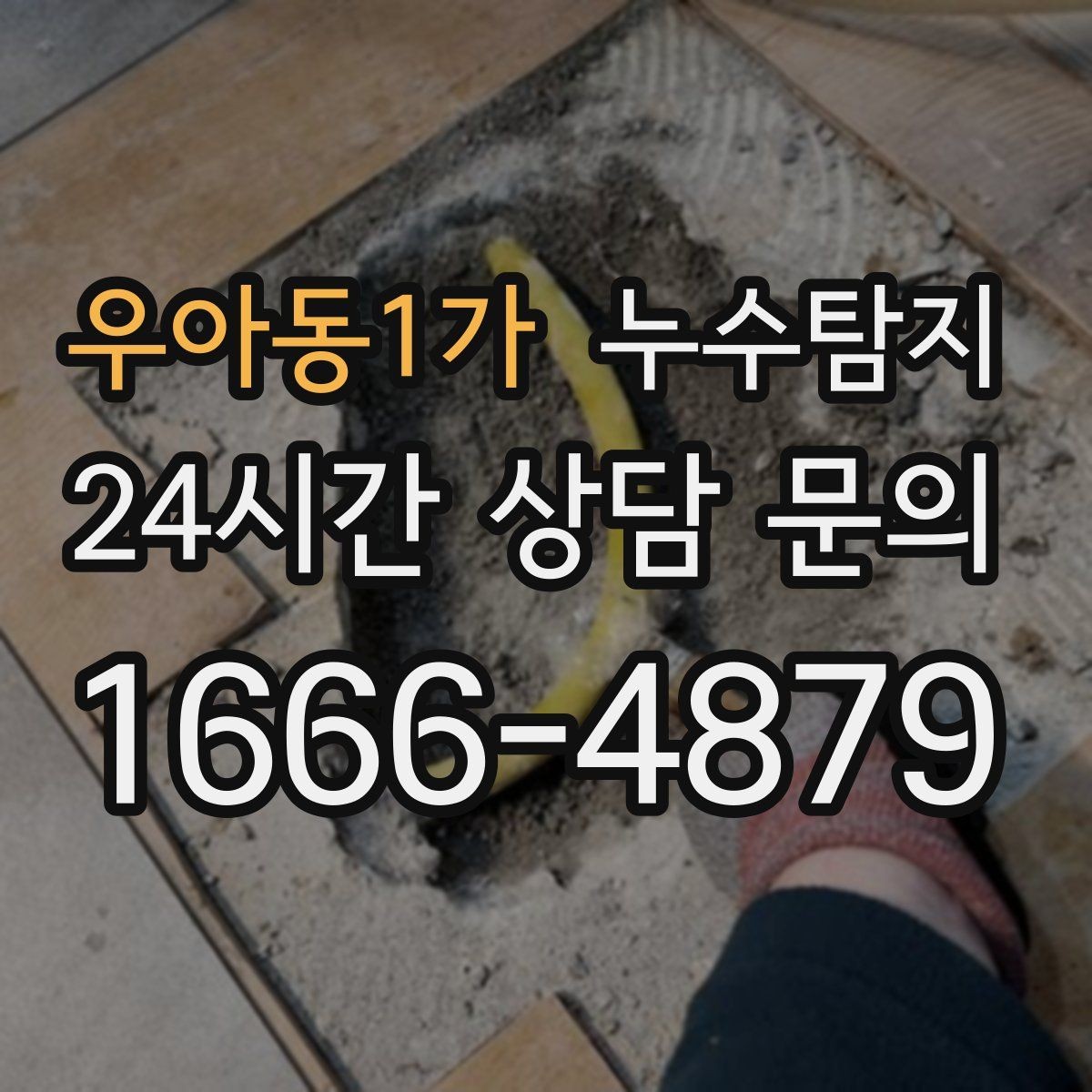 우아동1가 누수탐지 천장에서 떨어진 물방울의 기록