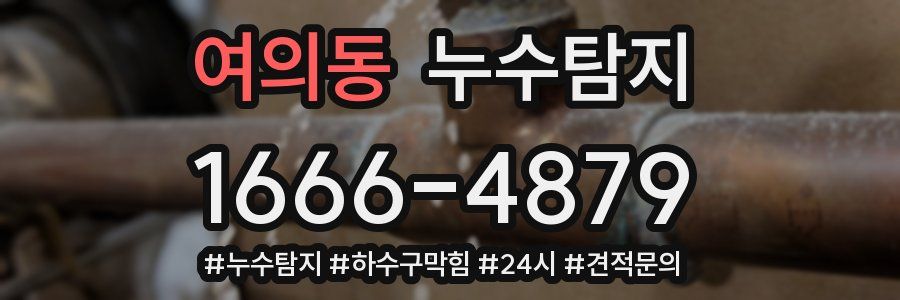 누수닥터 누수탐지