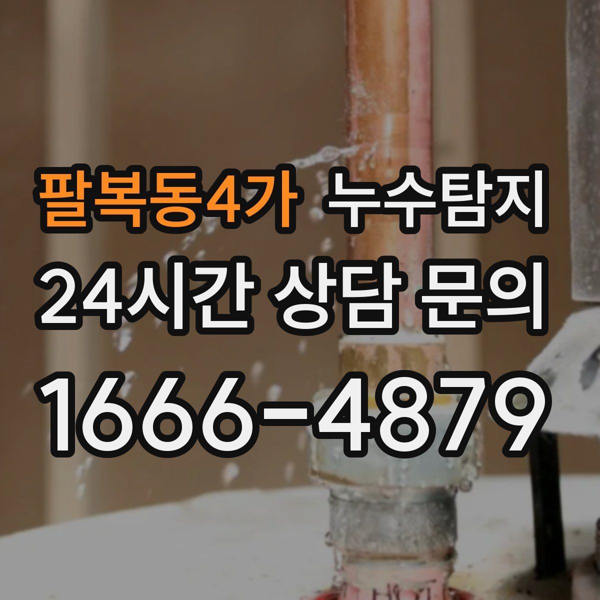 팔복동4가 누수탐지 욕조 하부 누수 흔적 추적