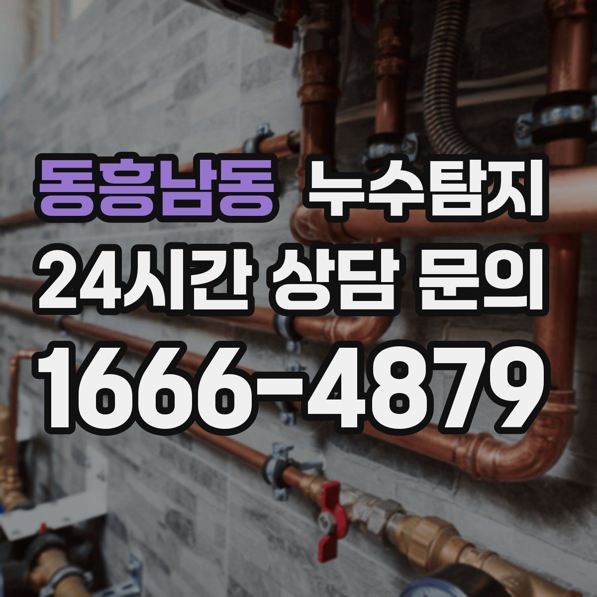 동흥남동 누수탐지 장마 대비 옥상 점검 체크