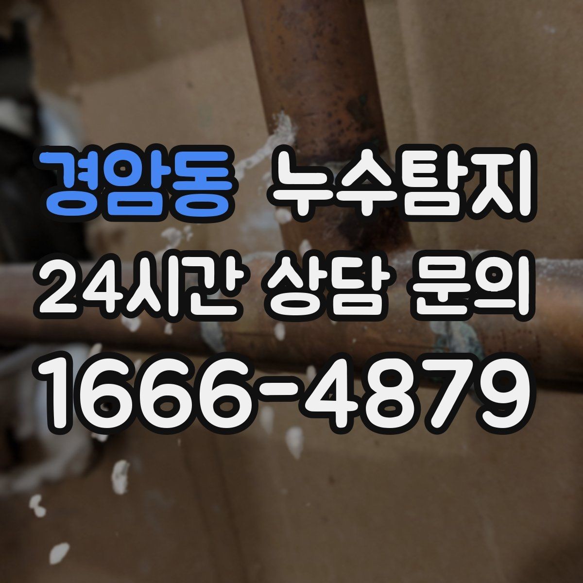 경암동 누수탐지 거실 조명 주변 얼룩 해결기
