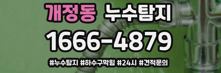 누수닥터 누수탐지